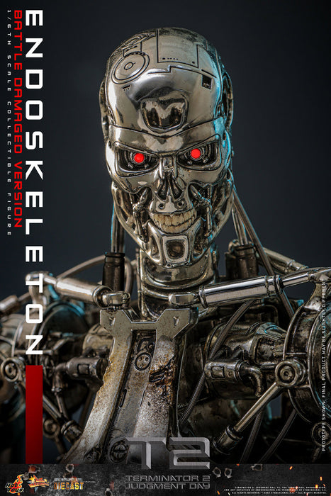 Hot Toys Movie Masterpiece Series: Terminator 2 El Juicio Final - Endoskeleton Escala 1/6