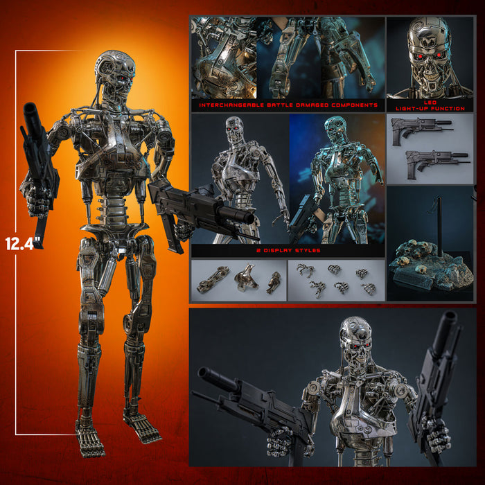 Hot Toys Movie Masterpiece Series: Terminator 2 El Juicio Final - Endoskeleton Escala 1/6