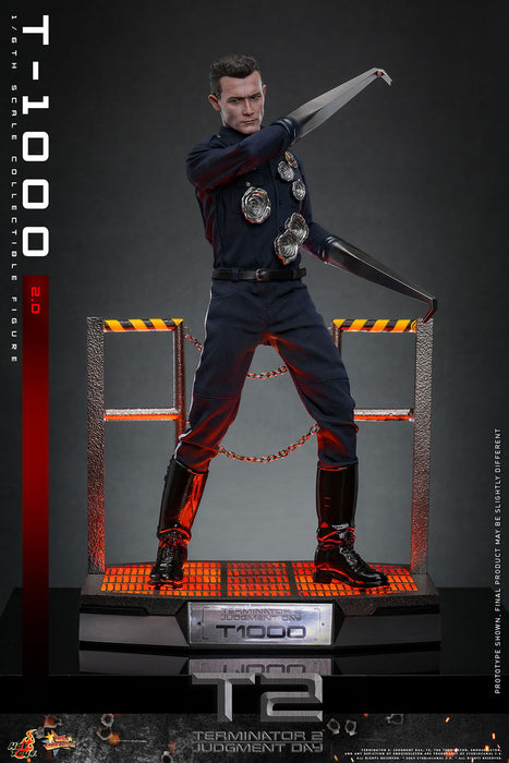 Hot Toys Movie Masterpiece Series: Terminator 2 El Juicio Final - T 1000 Escala 1/6
