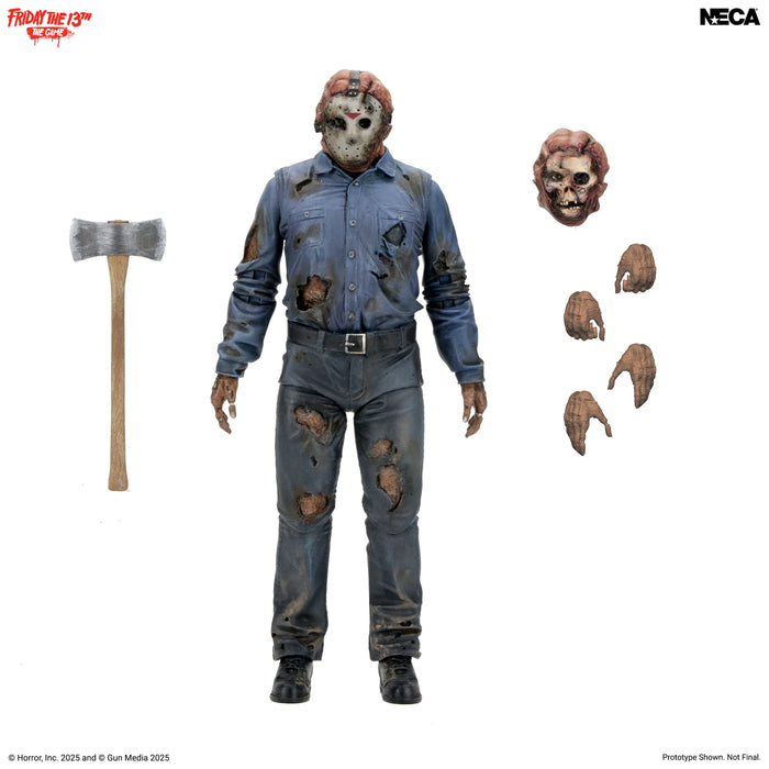 NECA Figura de Accion: Friday the 13th The Game - Jason 7 Pulgadas
