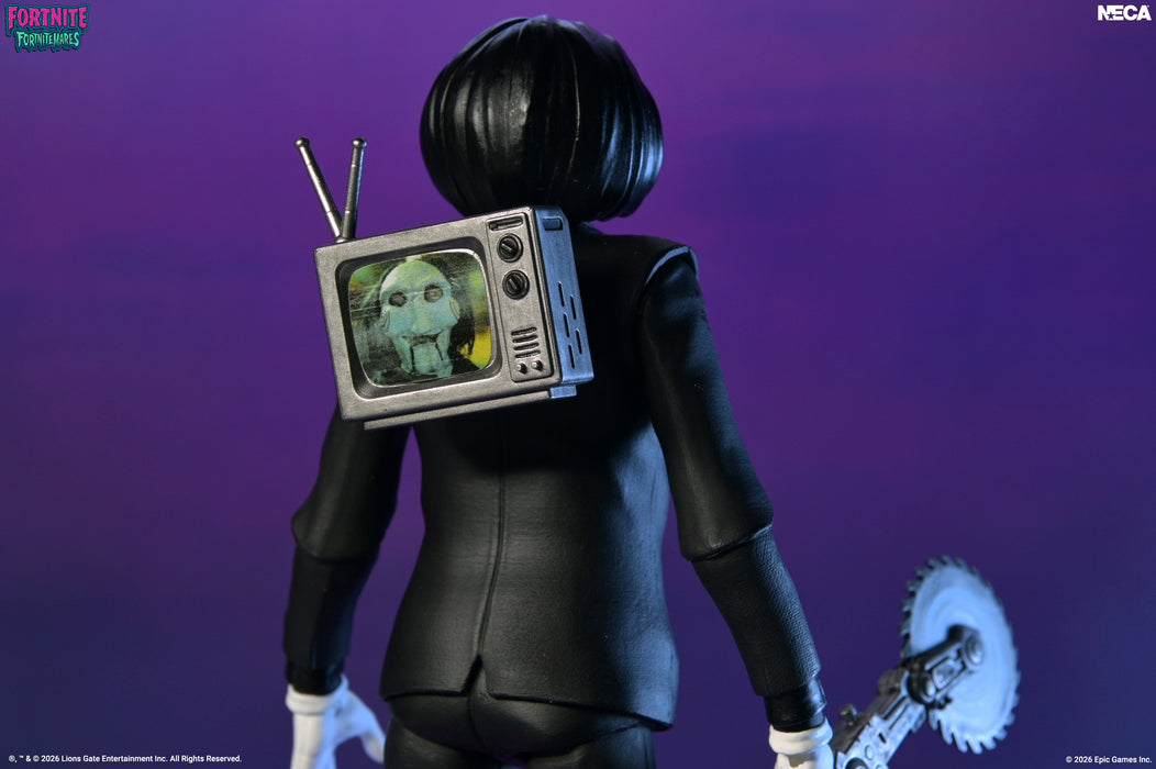 NECA Figura de Accion: Fortnite Saw - Billy the Puppet Fortnitemares 7 Pulgadas