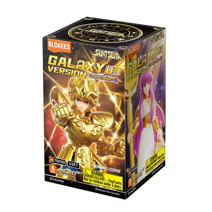 Blokees Saint Seiya Galaxy Series: 03 Gold Zodiac Unitario 75033
