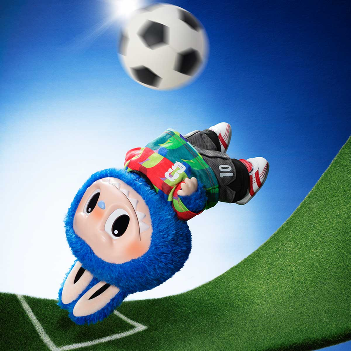 POP MART: Labubu The Monsters FIFA Series - Catch The Win Vinyl Plush Doll