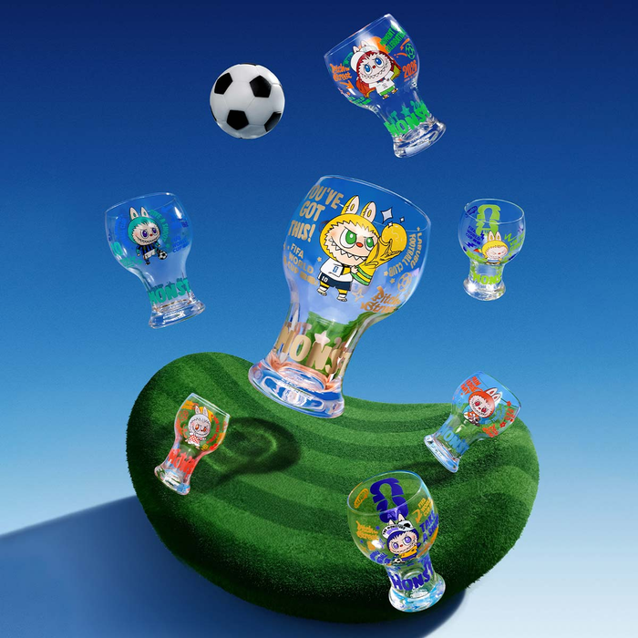 POP MART: Labubu The Monsters FIFA Series - Glass Cup Blind Box