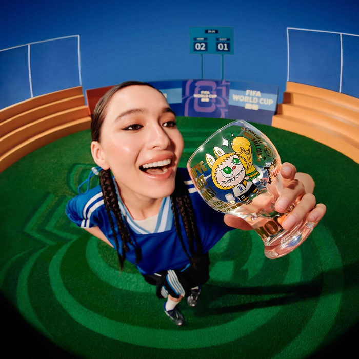 POP MART: Labubu The Monsters FIFA Series - Glass Cup Blind Box
