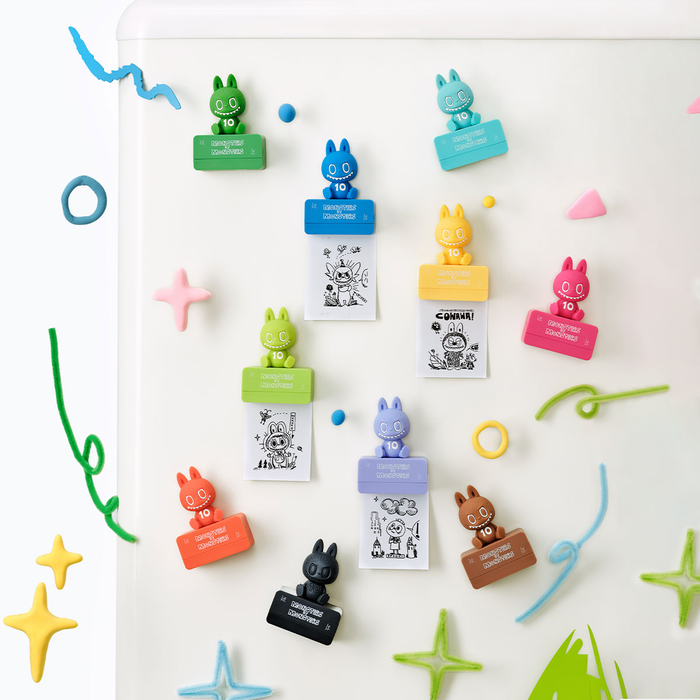 POP MART: Labubu The Monsters 10Th Anniversary Series Fridge Magnet