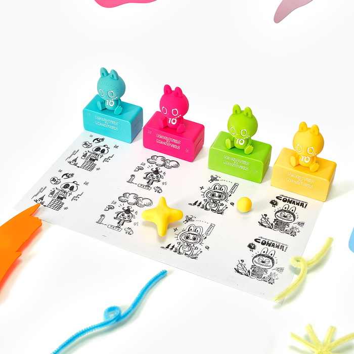 POP MART: Labubu The Monsters 10Th Anniversary Series Fridge Magnet