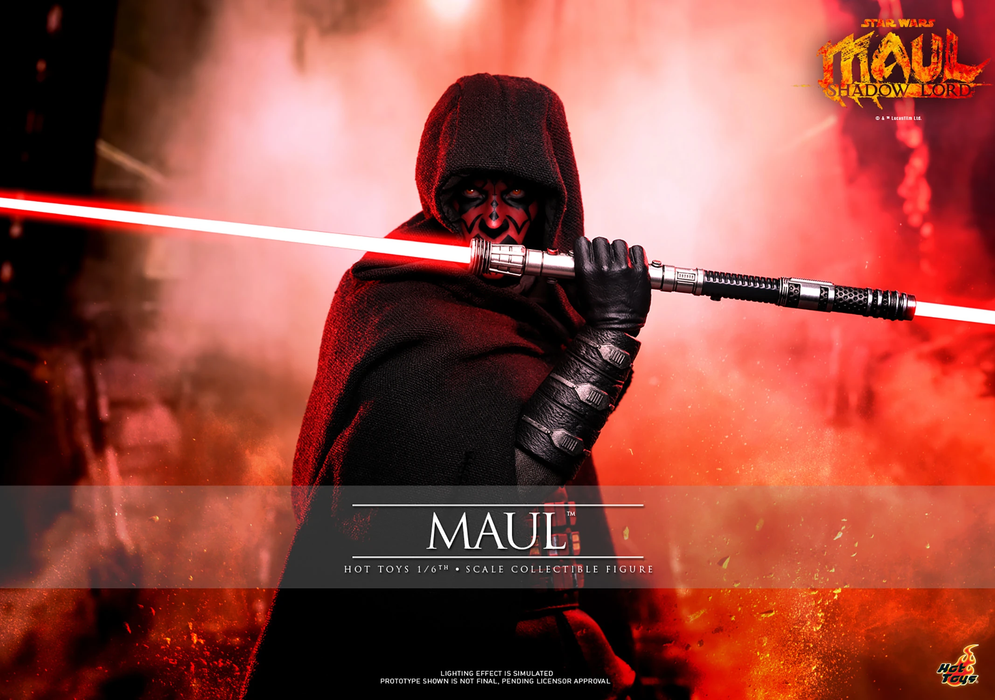 Hot Toys Movie Masterpiece Series: Star Wars Maul Shadow Lord - Maul Escala 1/6