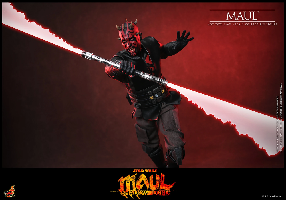 Hot Toys Movie Masterpiece Series: Star Wars Maul Shadow Lord - Maul Escala 1/6