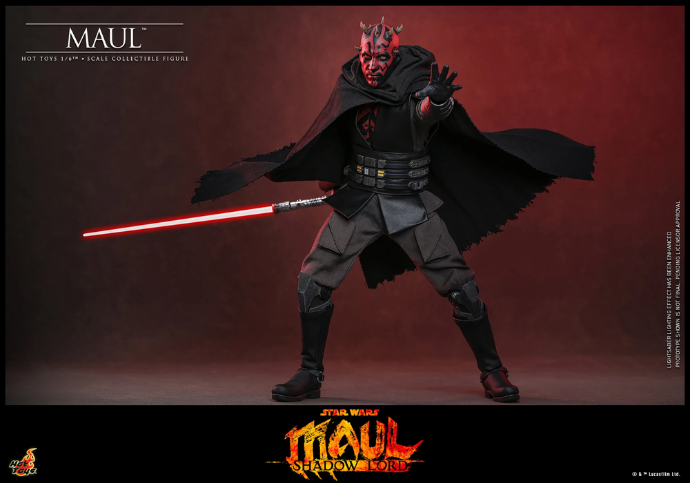 Hot Toys Movie Masterpiece Series: Star Wars Maul Shadow Lord - Maul Escala 1/6