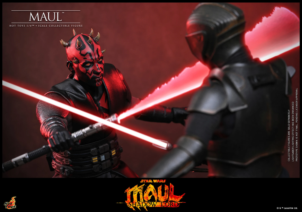 Hot Toys Movie Masterpiece Series: Star Wars Maul Shadow Lord - Maul Escala 1/6