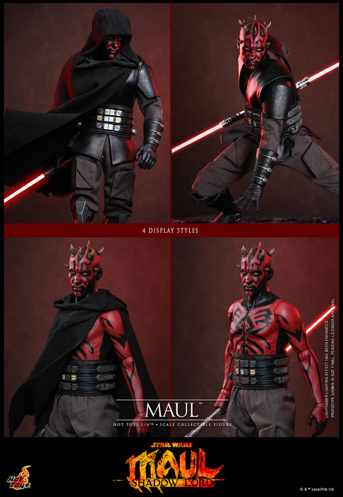 Hot Toys Movie Masterpiece Series: Star Wars Maul Shadow Lord - Maul Escala 1/6