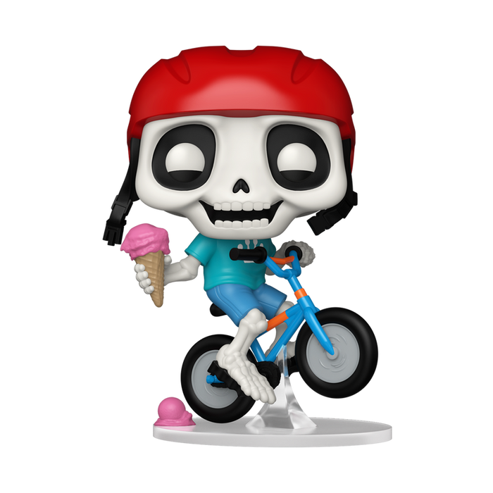 Funko Pop Icons: Skully en bicilceta