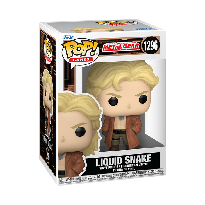 Funko Pop Games: Metal Gear Solid - Liquid Snake