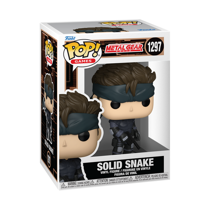 Funko Pop Games: Metal Gear Solid - Solid Snake