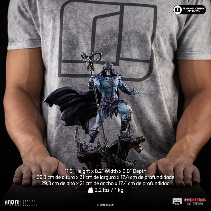 Iron Studios: Masters of the Universe Movie - Skeletor Escala de Arte 1/10