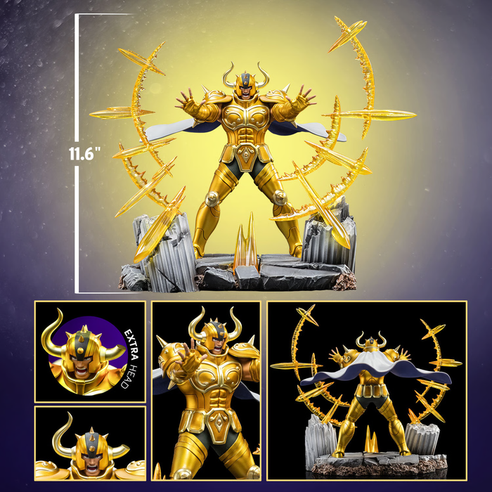 Iron Studios: Saint Seiya - Aldebaran de Tauro Escala de Arte 1/10