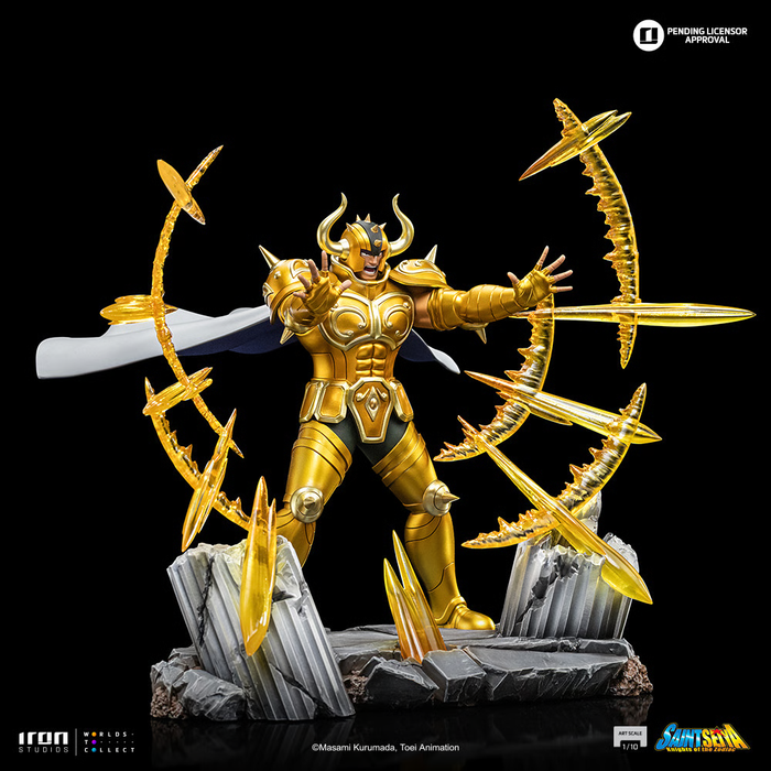 Iron Studios: Saint Seiya - Aldebaran de Tauro Escala de Arte 1/10