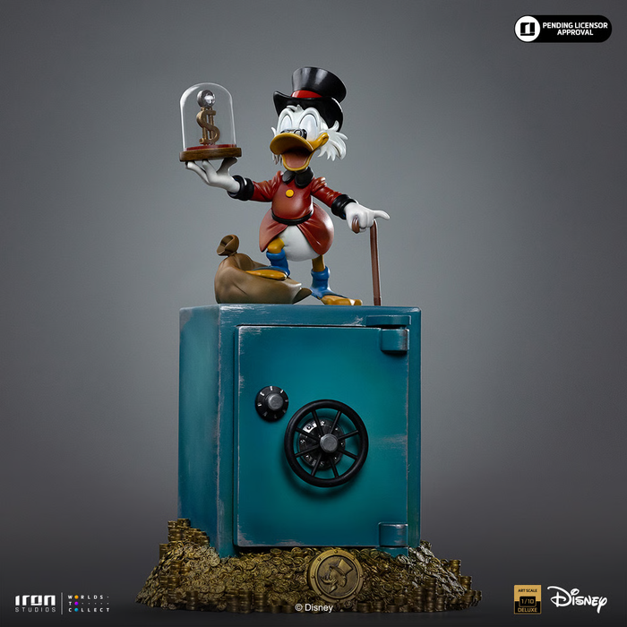 Iron Studios: DuckTales - El Tío Rico MC Pato y sus Sobrinos Escala de Arte 1/10