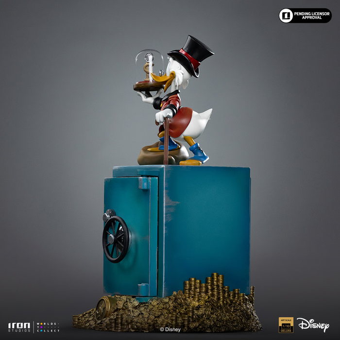 Iron Studios: DuckTales - El Tío Rico MC Pato y sus Sobrinos Escala de Arte 1/10