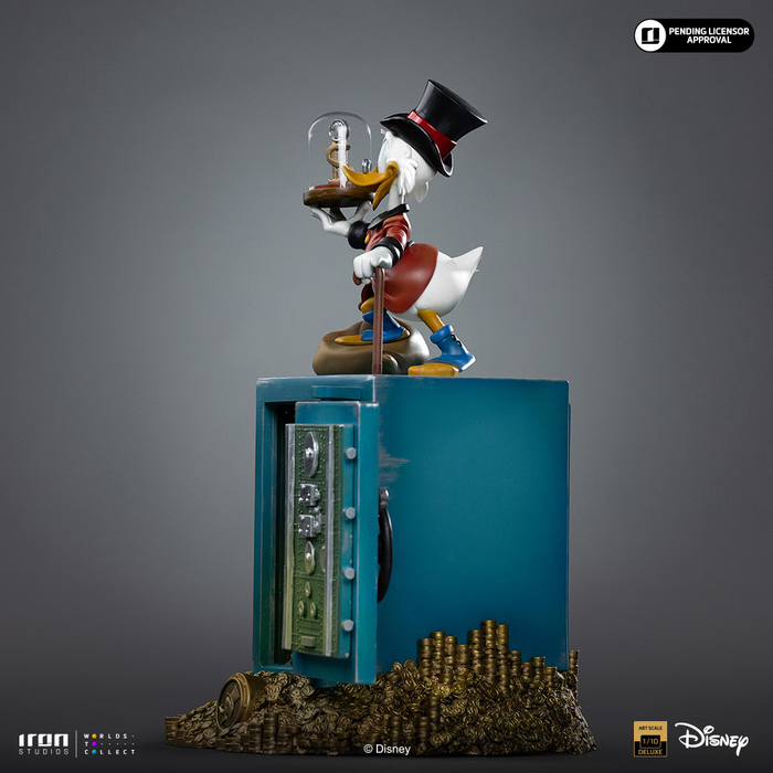 Iron Studios: DuckTales - El Tío Rico MC Pato y sus Sobrinos Escala de Arte 1/10
