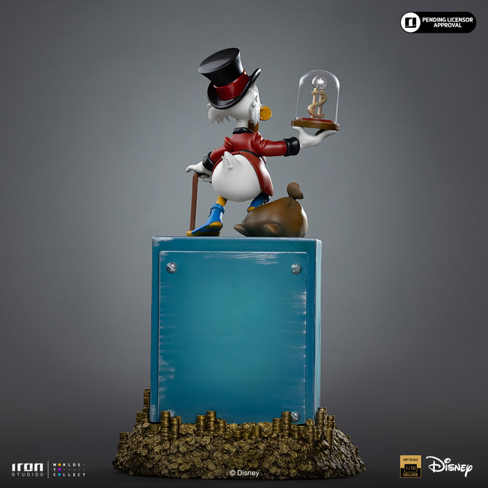 Iron Studios: DuckTales - El Tío Rico MC Pato y sus Sobrinos Escala de Arte 1/10