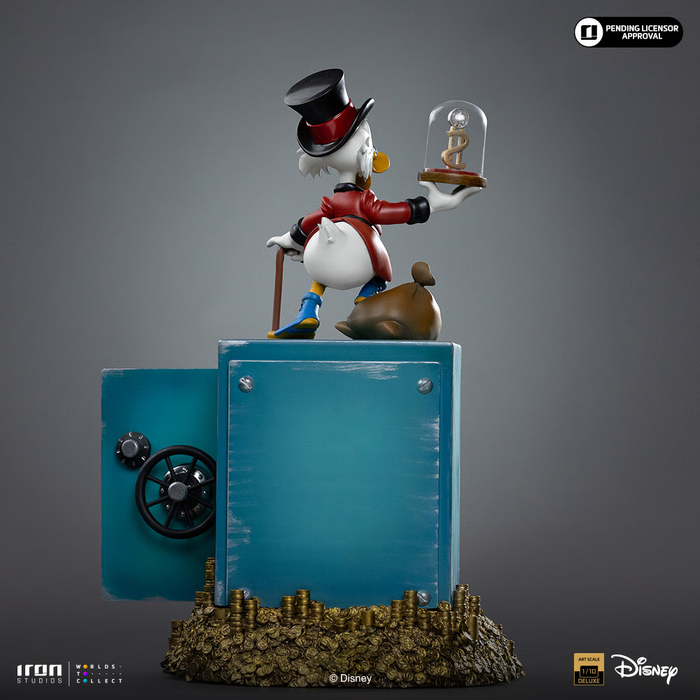 Iron Studios: DuckTales - El Tío Rico MC Pato y sus Sobrinos Escala de Arte 1/10
