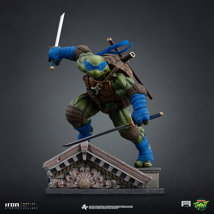 Iron Studios: TMNT Tortugas Ninja - Leonardo Escala de Arte 1/10