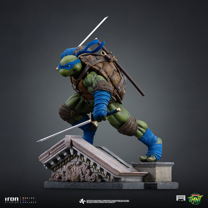 Iron Studios: TMNT Tortugas Ninja - Leonardo Escala de Arte 1/10