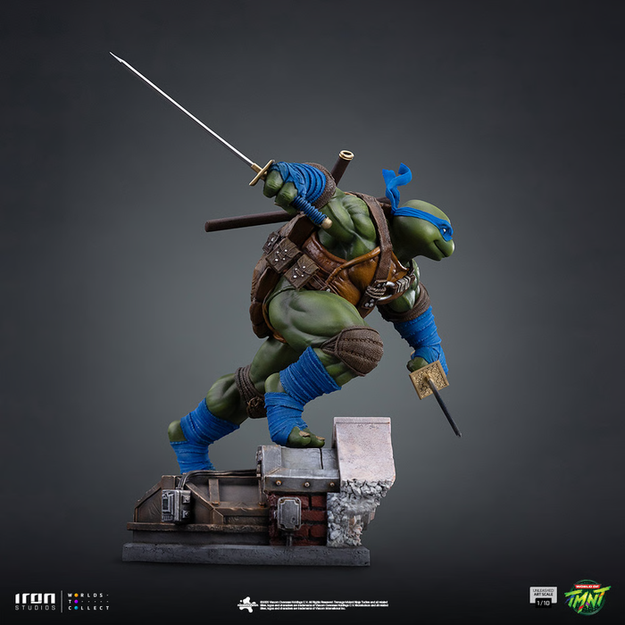 Iron Studios: TMNT Tortugas Ninja - Leonardo Escala de Arte 1/10