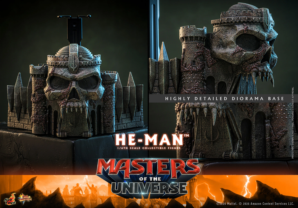 Hot toys Movie Masterpiece Series: Masters of the Universe - He-Man Escala 1/6
