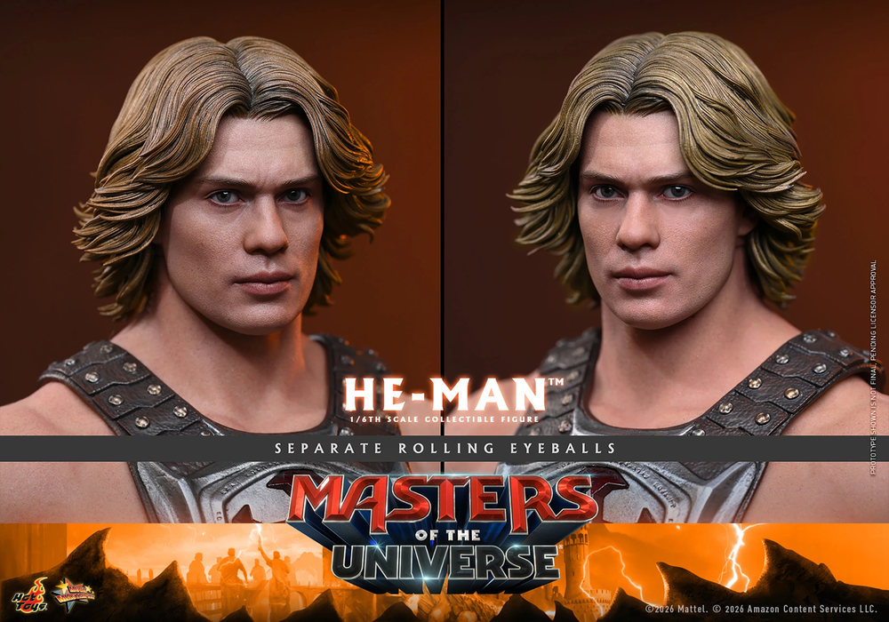 Hot toys Movie Masterpiece Series: Masters of the Universe - He-Man Escala 1/6