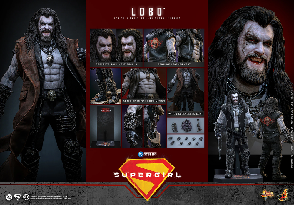 Hot Toys Movie Masterpiece Series: DC Supergirl - Lobo Escala 1/6