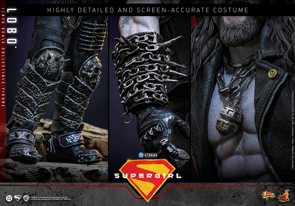 Hot Toys Movie Masterpiece Series: DC Supergirl - Lobo Escala 1/6