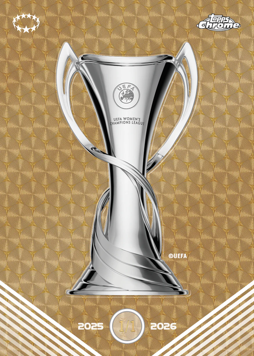 Topps: Soccer 2025/26 UEFA Champions League Womens Chrome - Hobby Box