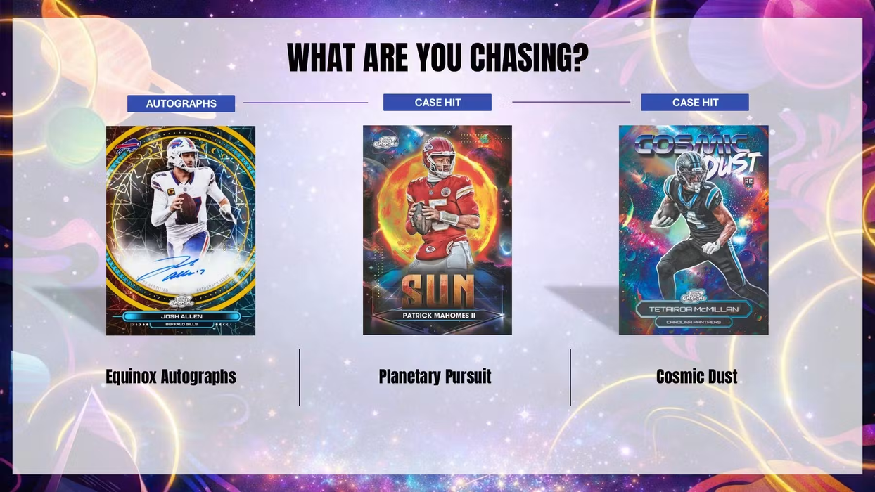 Topps: NFL 2025 Cosmic Chrome Football - Hobby Box