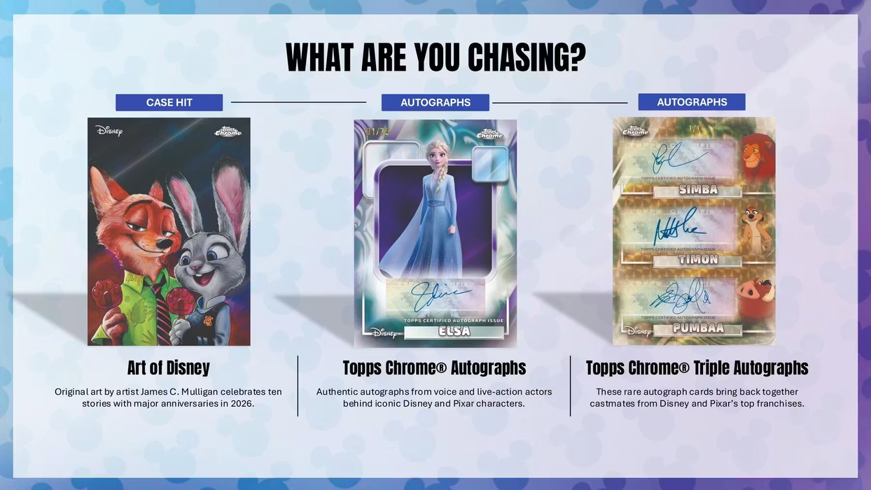 Topps: 2026 Chrome Disney - Value Box