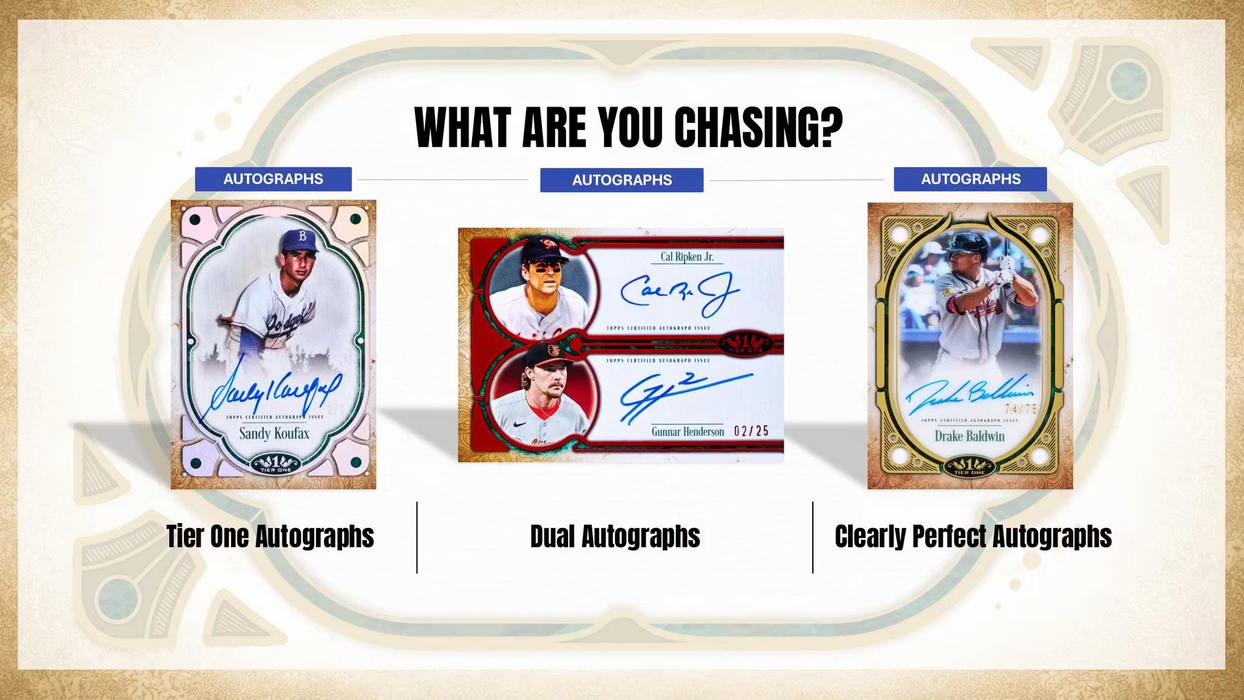 Topps: MLB 2026 Tier One Baseball - Hobby Box