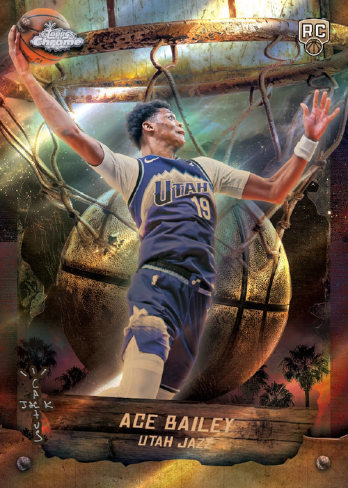 Topps: NBA 2025-26 Chrome Cactus Jack Basketball - Hobby Box