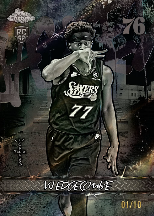 Topps: NBA 2025-26 Chrome Cactus Jack Basketball - Hobby Box