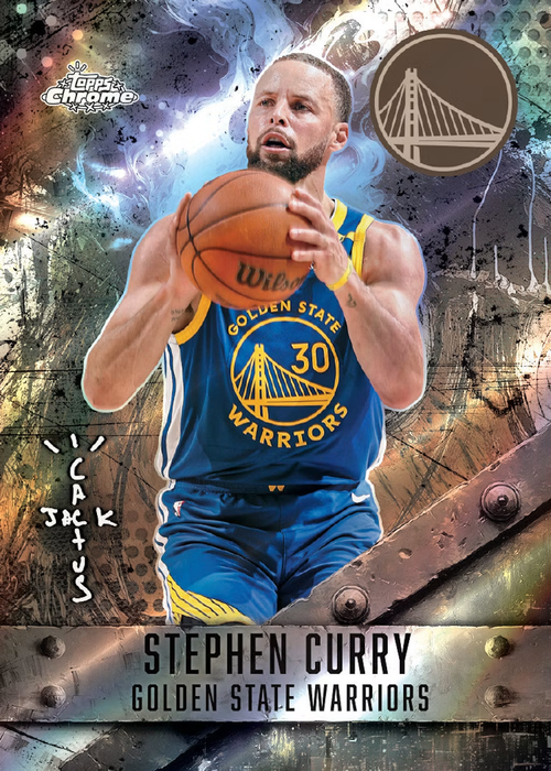Topps: NBA 2025-26 Chrome Cactus Jack Basketball - Hobby Box