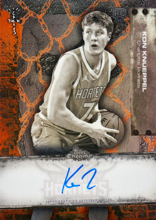 Topps: NBA 2025-26 Chrome Cactus Jack Basketball - Hobby Box