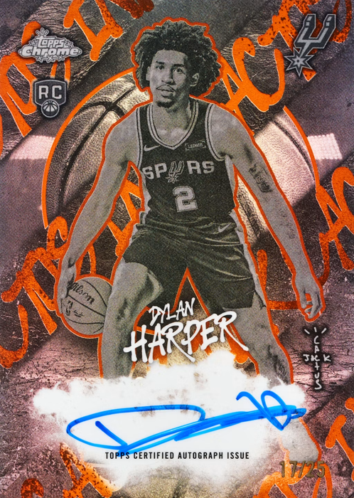 Topps: NBA 2025-26 Chrome Cactus Jack Basketball - Hobby Box