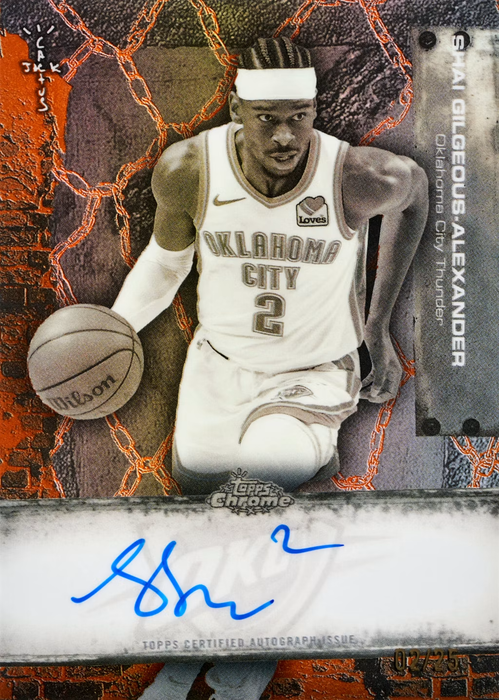 Topps: NBA 2025-26 Chrome Cactus Jack Basketball - Hobby Box