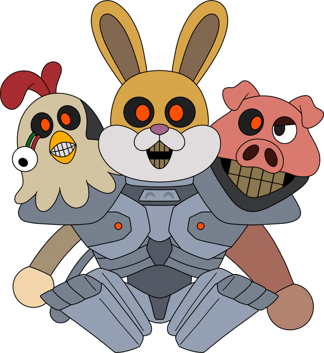 Youtooz Plush: Dark Deception - Joy Kill Chibi Peluche 9 Pulgadas