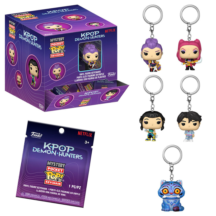 Funko Pop Keychain: KPop Demon Hunters - UNITARIO Llavero Sorpresa