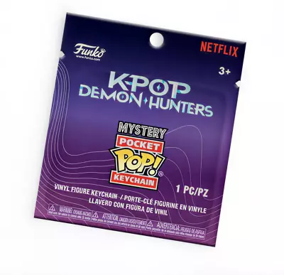 Funko Pop Keychain: KPop Demon Hunters - UNITARIO Llavero Sorpresa