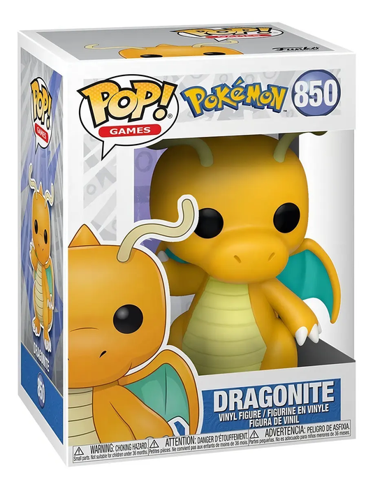 Funko Pop Games: Pokemon - Dragonite Perlecente Exclusivo