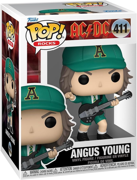 Funko Pop Rocks: AC DC - Angus Young Traje Verde