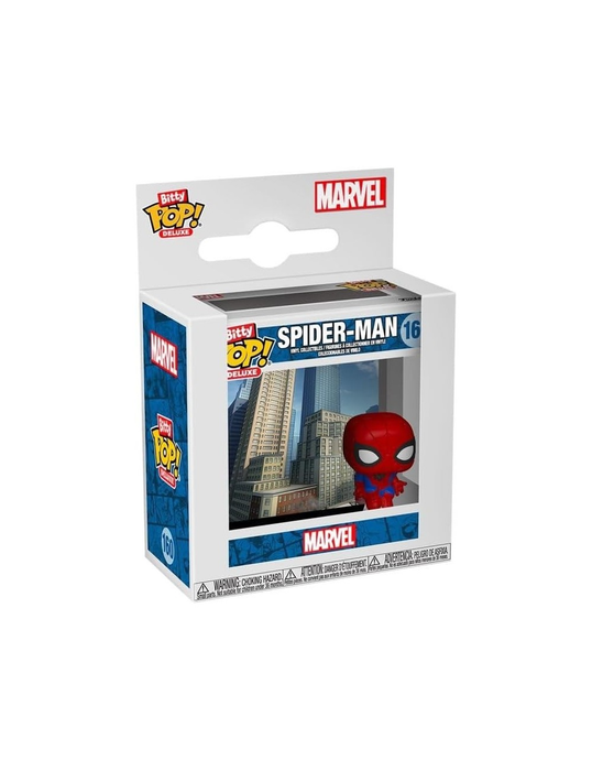 Funko Bitty Pop Deluxe: Marvel - Spiderman Cityscape